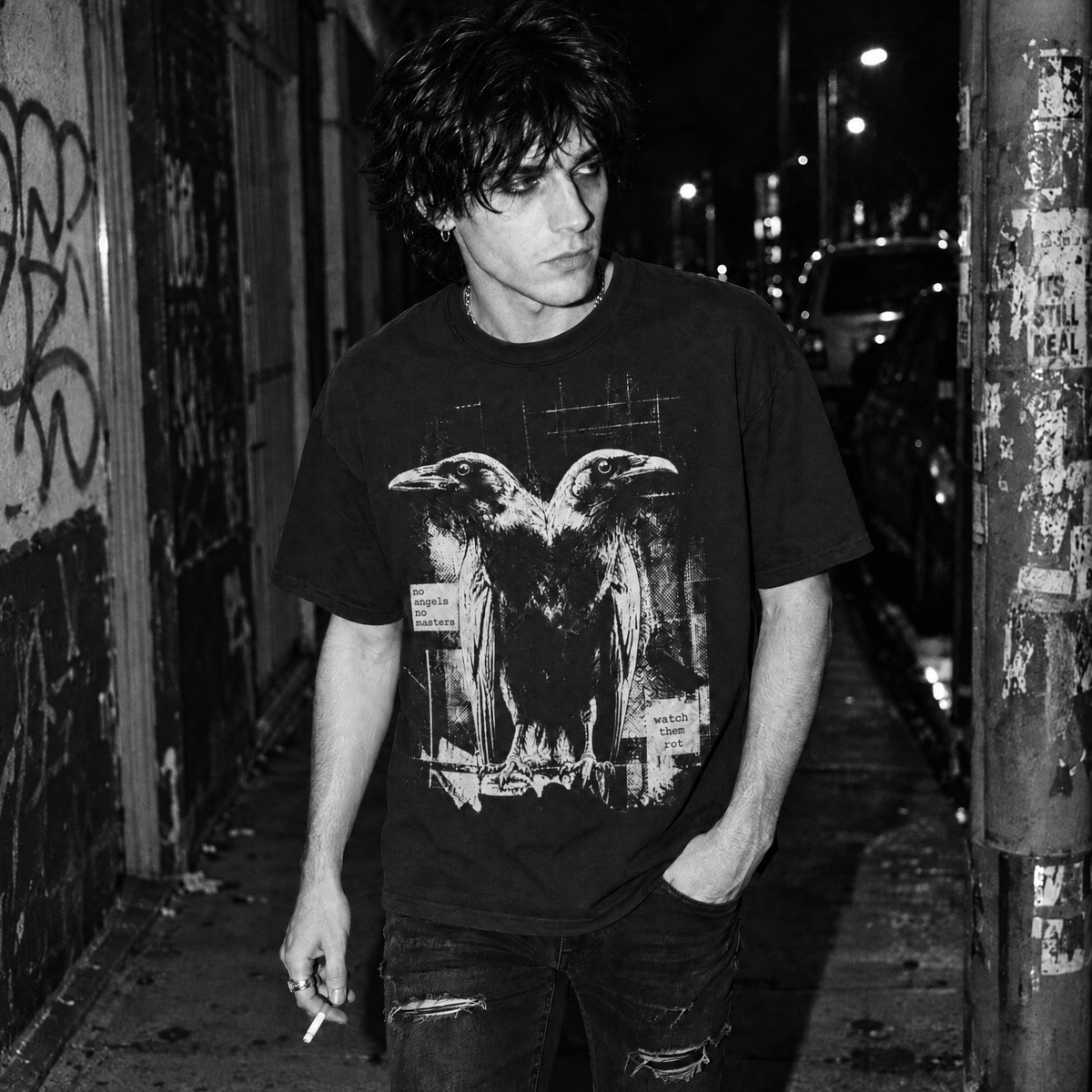 Conjoined Crows T-Shirt