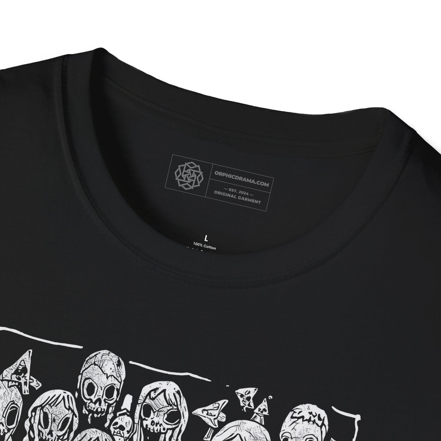 Witches T-Shirt - Distressed Dark Skull Horror Graphic