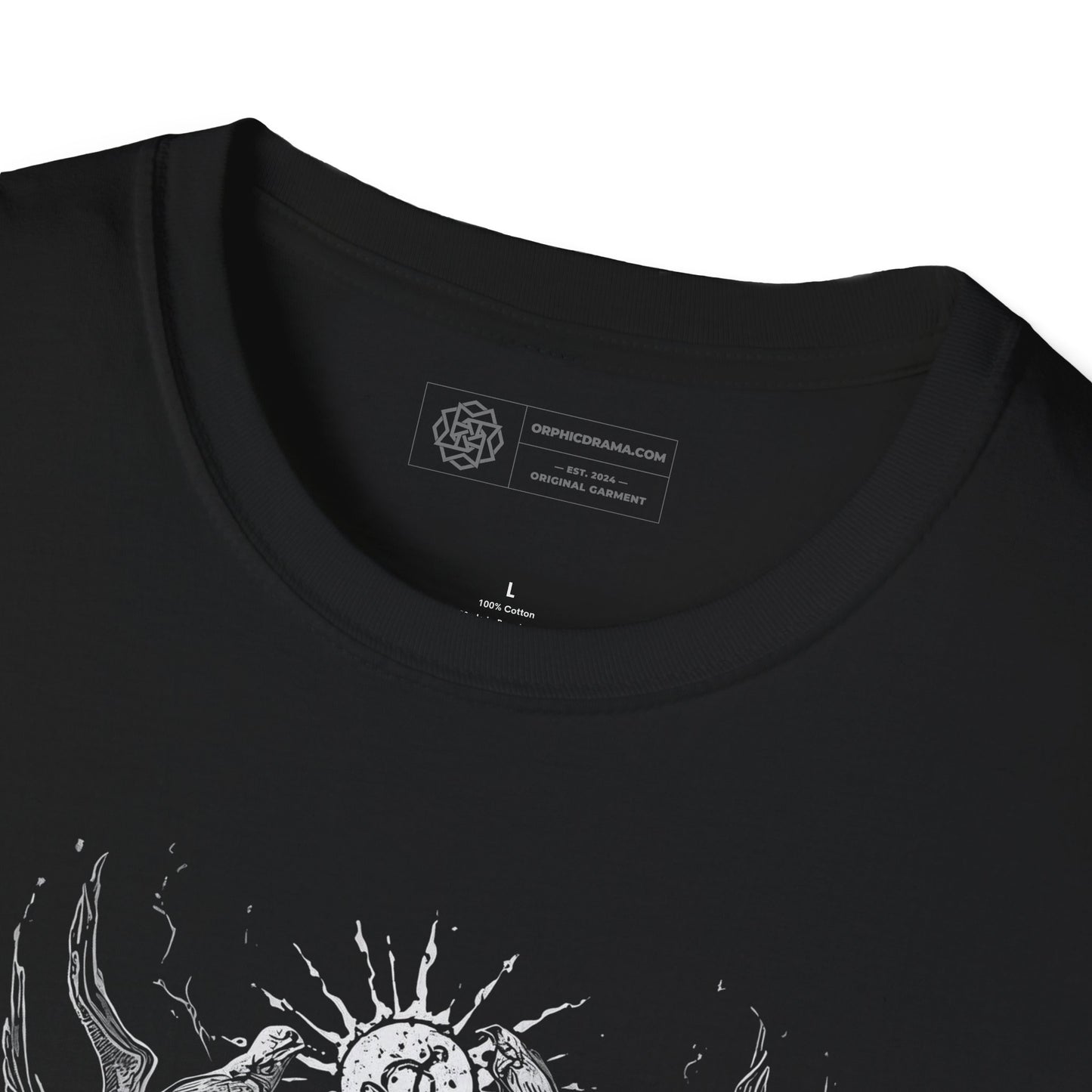 Gothic Skull & Raven T-Shirt β Dark Occult Art Graphic Tee
