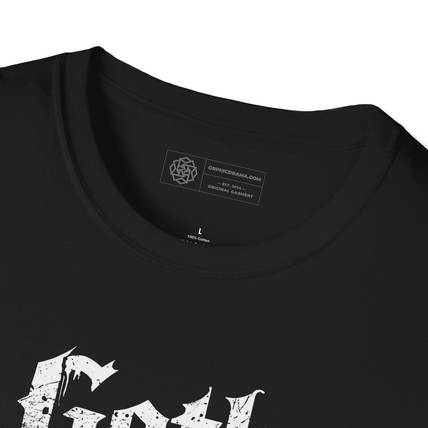 Goth Adjacent – Funny Gothic Graphic T-Shirt