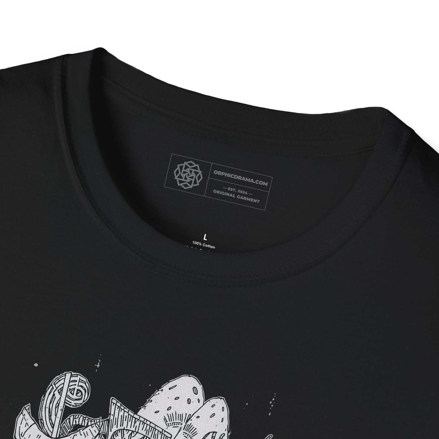 Occult Kanji Shrine T-Shirt - Dark Symbolic Graphic Tee