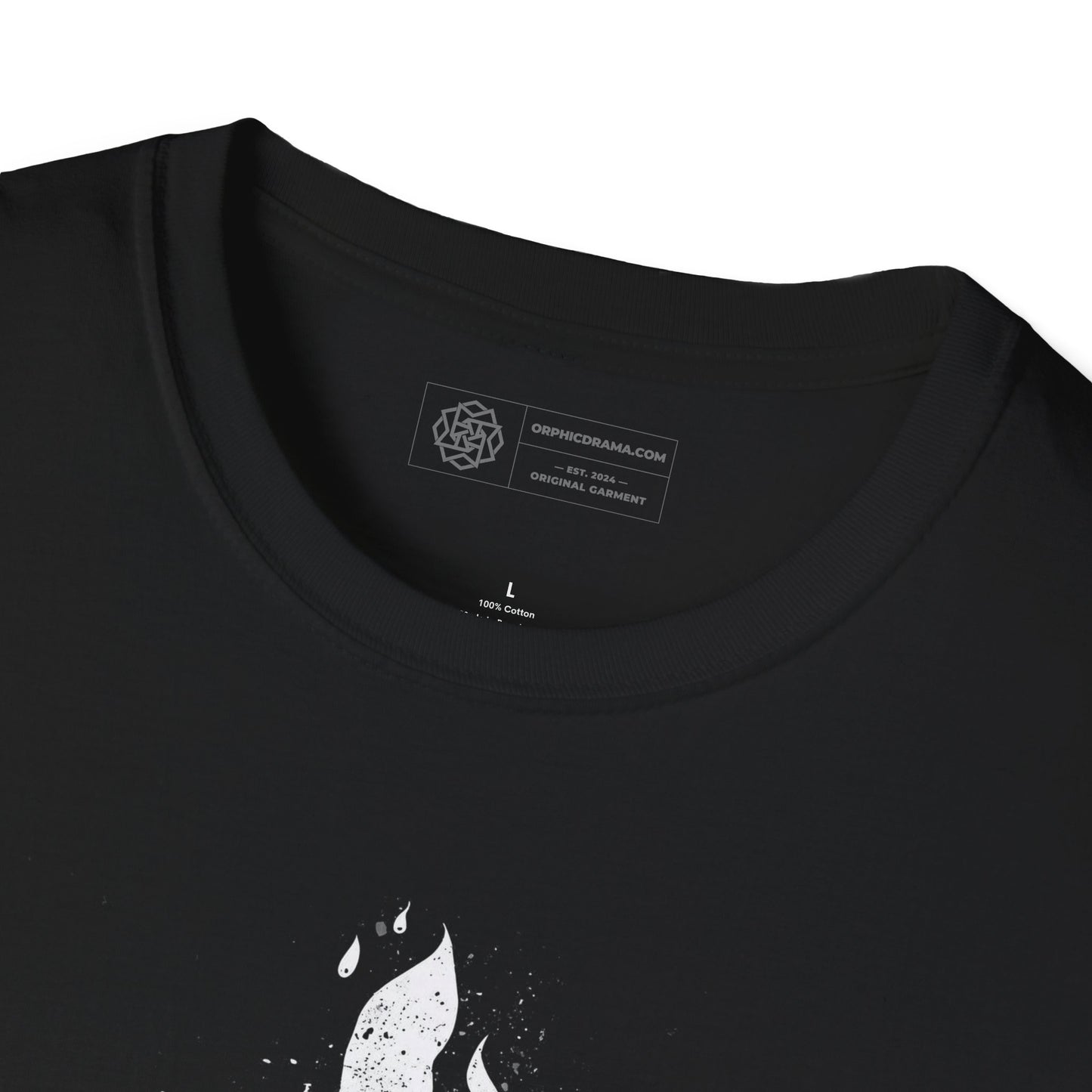 Burning Specter T-Shirt β Distressed Dark Spirit Graphic