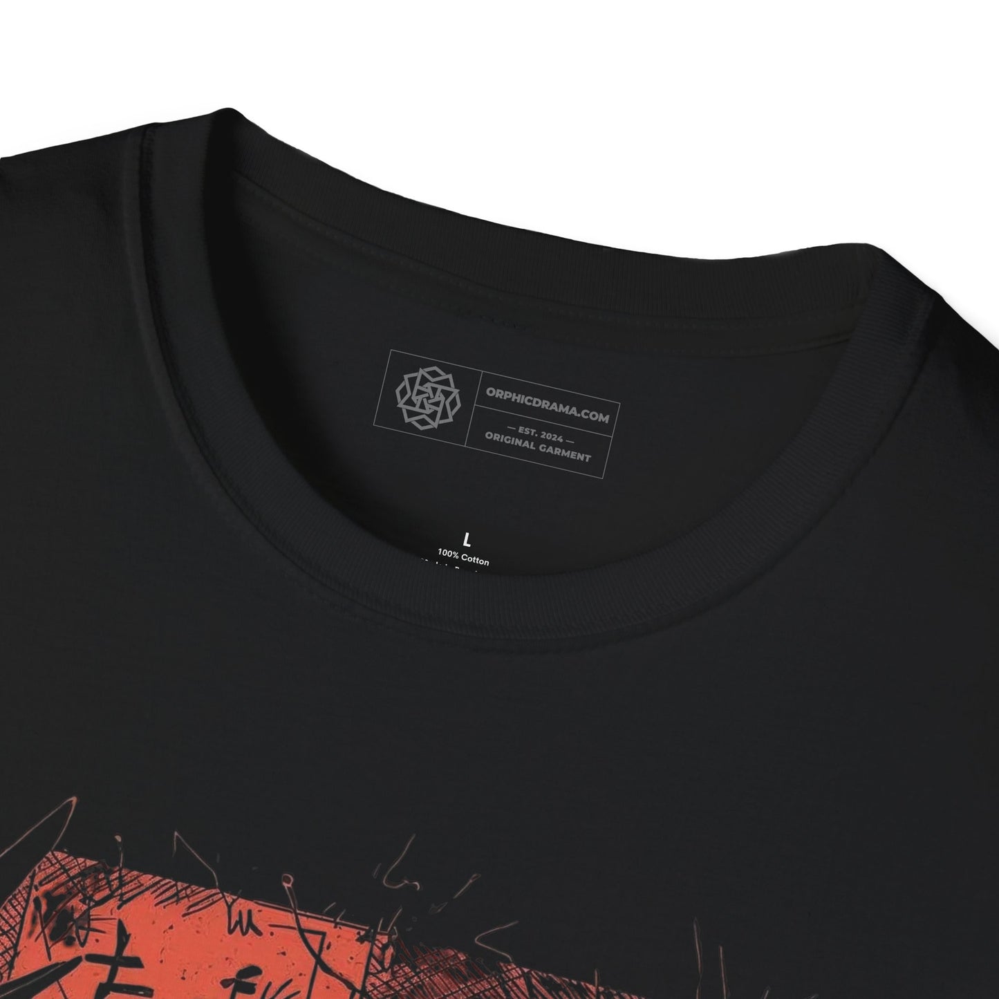 Y3K Bone Scribe T-Shirt — Surreal Grunge Skeleton Art