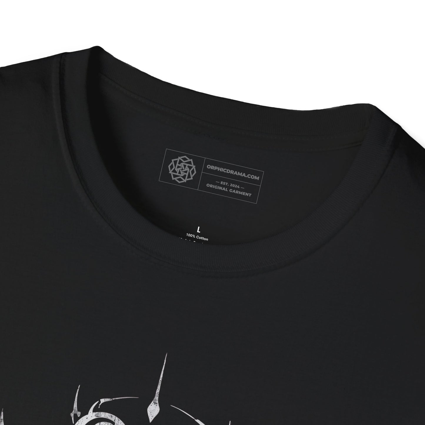 Peacock T-Shirt - Dark Gothic Bird Graphic