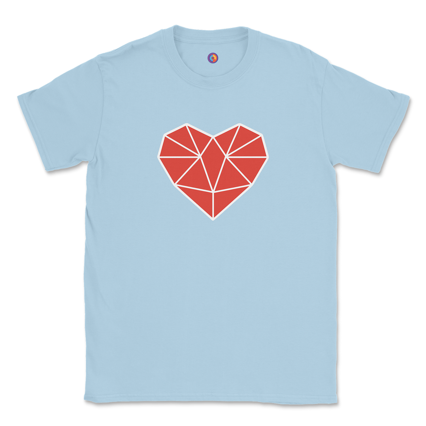 Geometric Heart T-Shirt