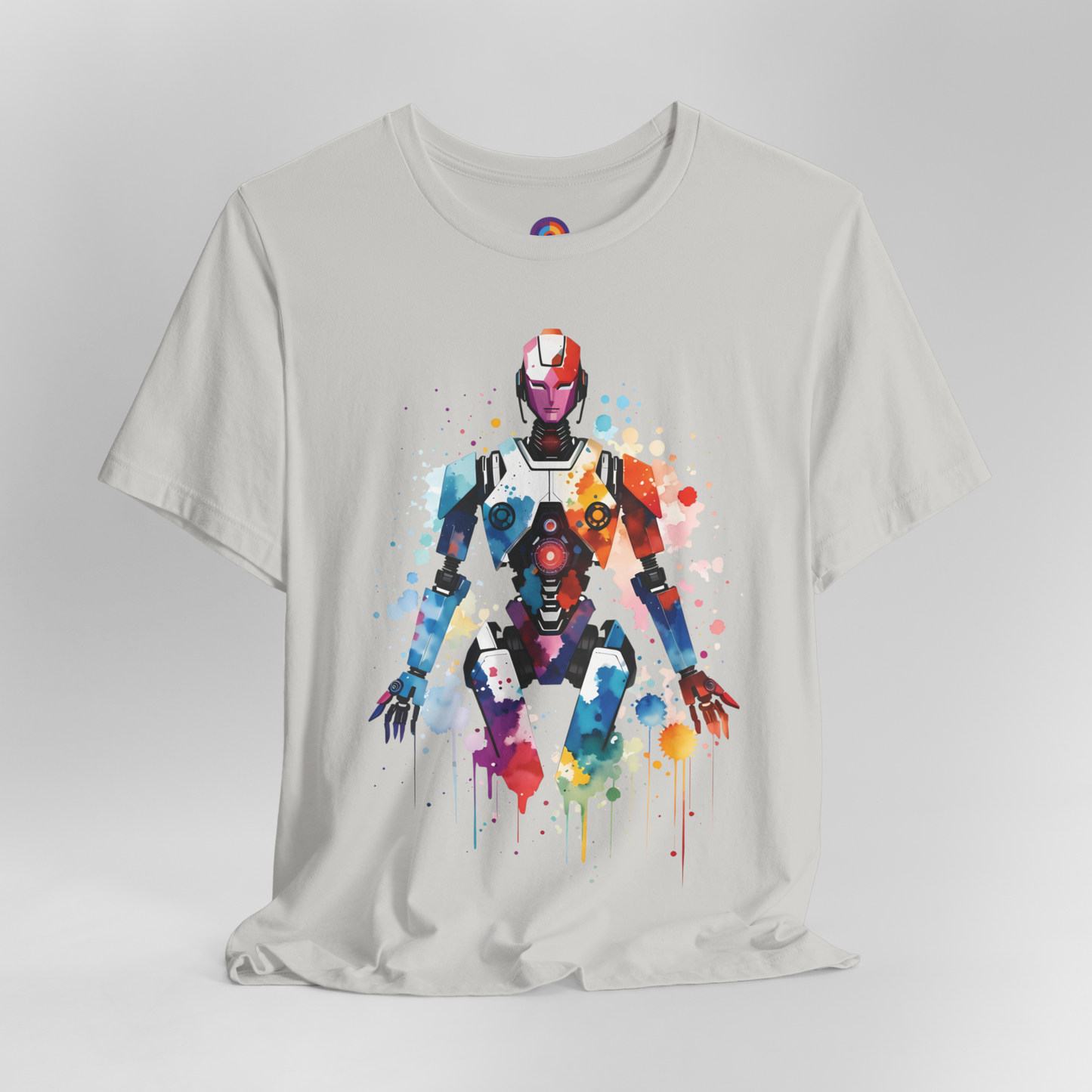 Celestial Circuitry - Flying Robot T-Shirt