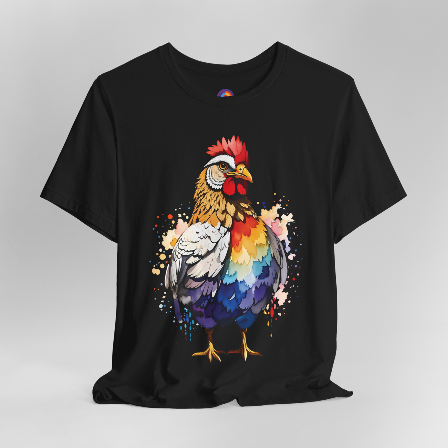Painted Poultry - Watercolor Chicken T-Shirt