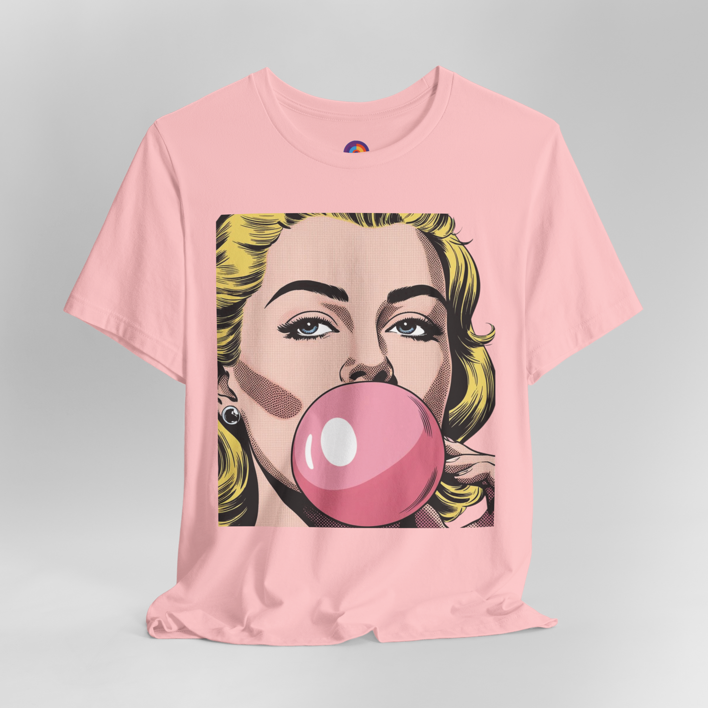 Bubblegum Girl – Pop Art T-Shirt