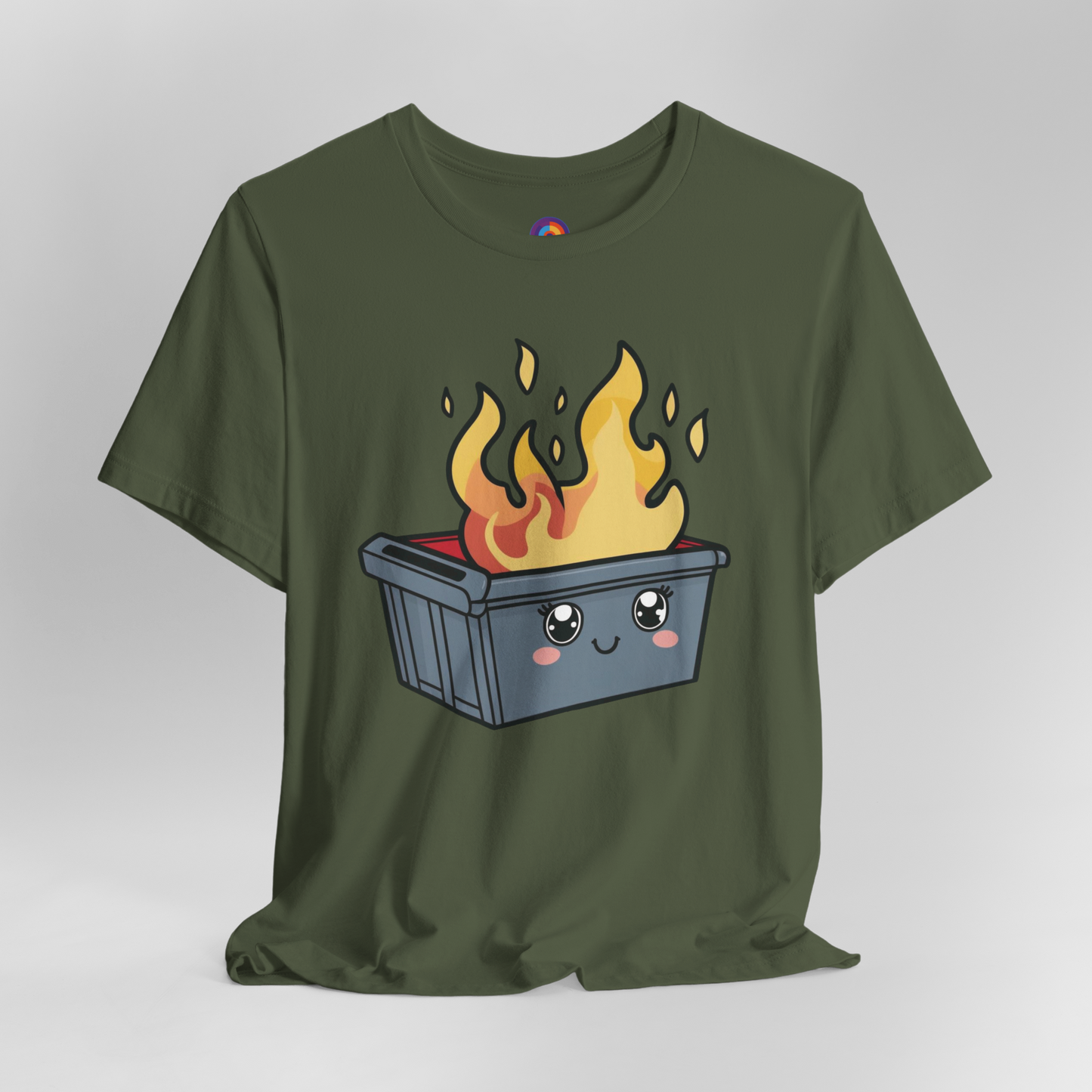Kawaii Dumpster Fire T-Shirt