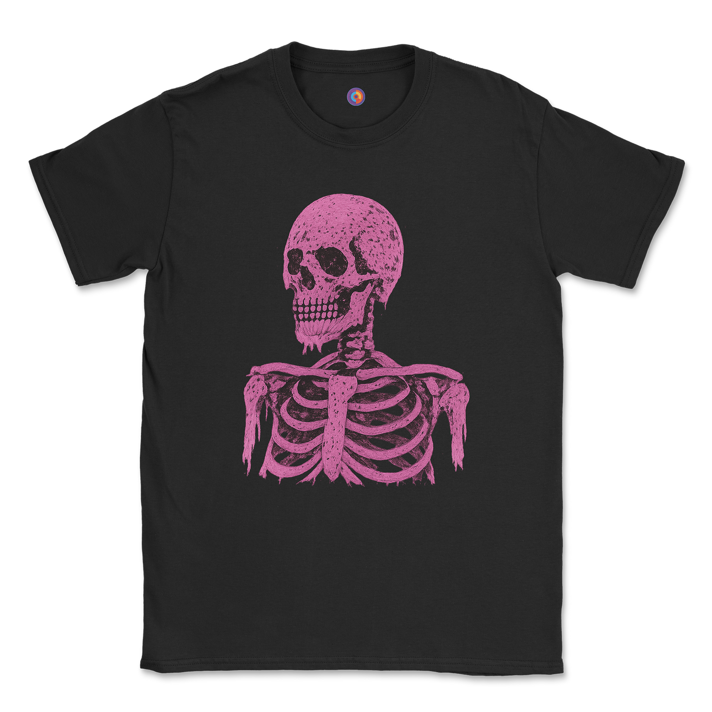 Pink Skeleton T-Shirt