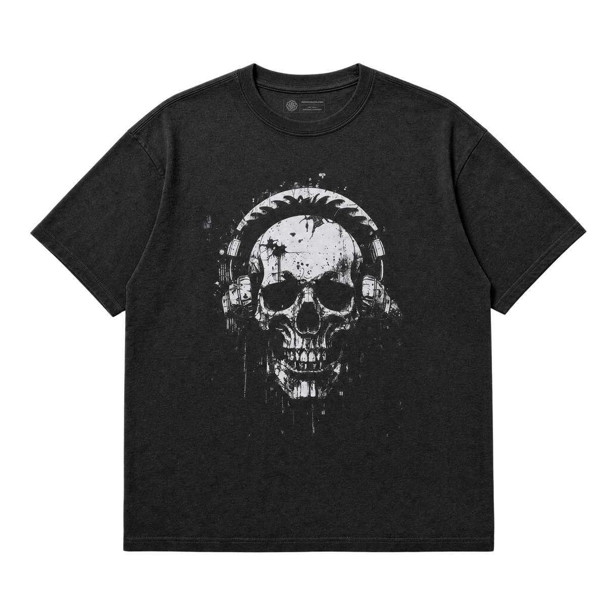 Dead Beats - Skull With Headphones T-Shirt