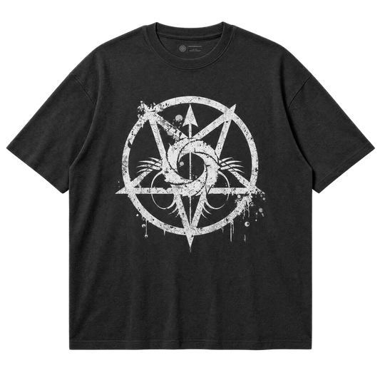 Occult Sigil T-Shirt - Distressed Mystic Symbol