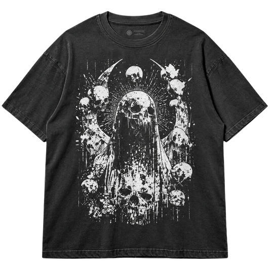 Gothic Dark Angel T-Shirt - Haunted Vintage Grunge