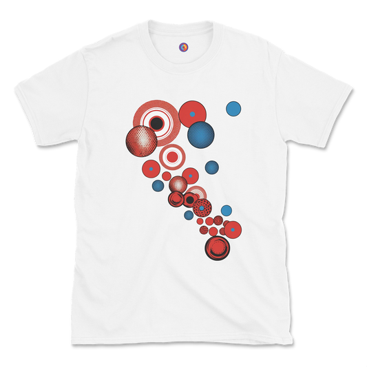 Abstract Geometric Circles T-Shirt