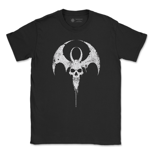 Bat Skull T-Shirt – Occult Winged Sigil Graphic
