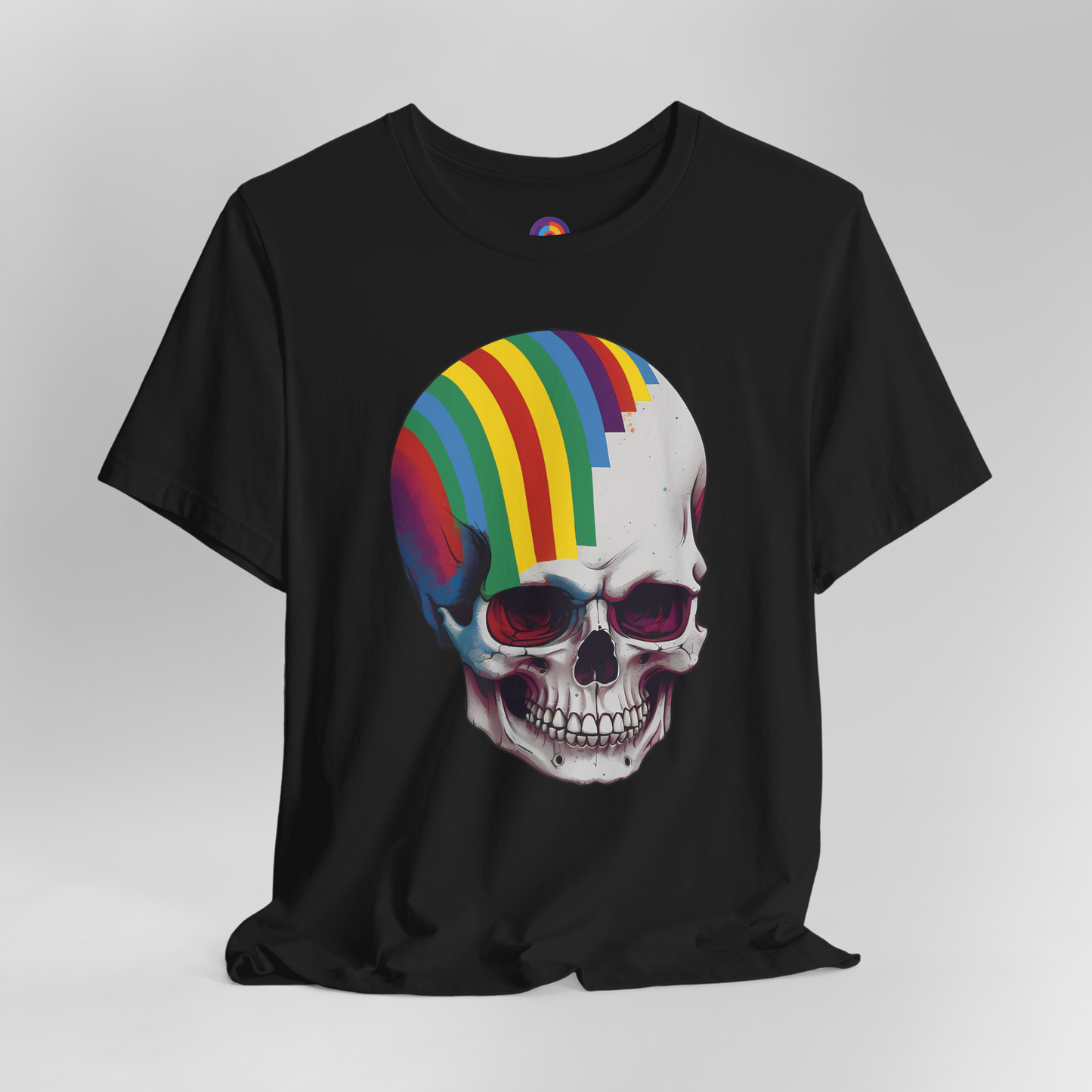 Colorful Cranium - Skull T-Shirt