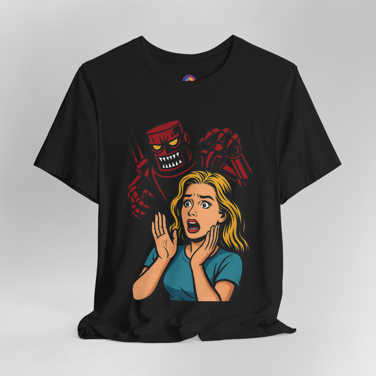 Robot T-Shirt – Vintage Sci-Fi Comic Art