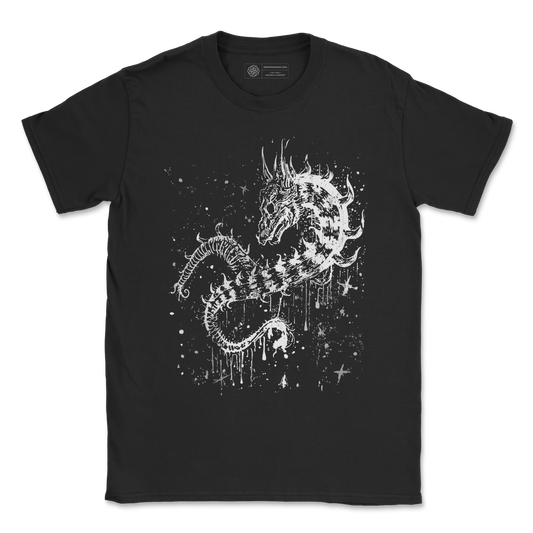 Chaos Dragon T-Shirt – Occult Grunge Aesthetic