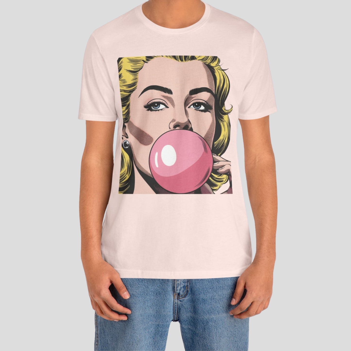 Bubblegum Girl – Pop Art T-Shirt