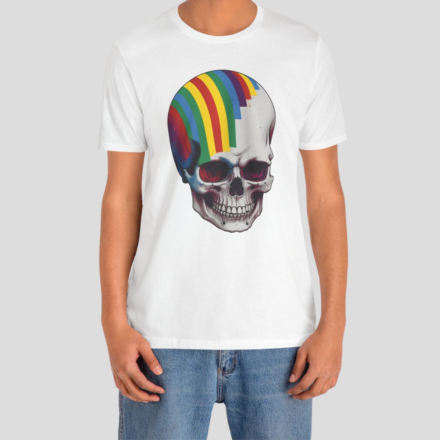 Colorful Cranium - Skull T-Shirt