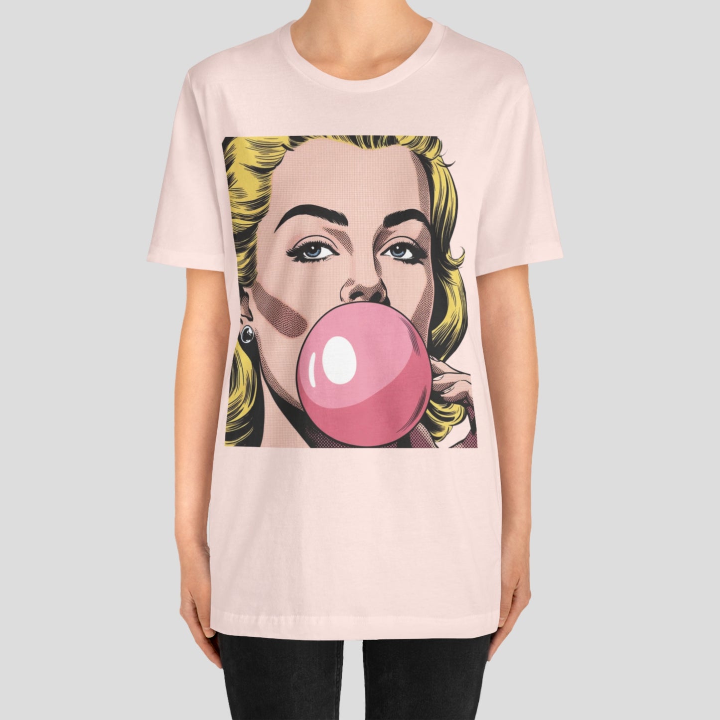 Bubblegum Girl – Pop Art T-Shirt