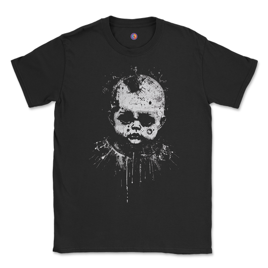 Creepy Vintage Doll Head T-Shirt