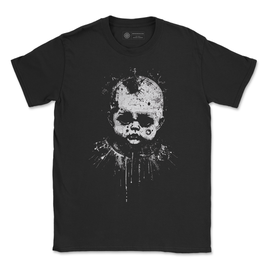 Creepy Vintage Doll Head T-Shirt