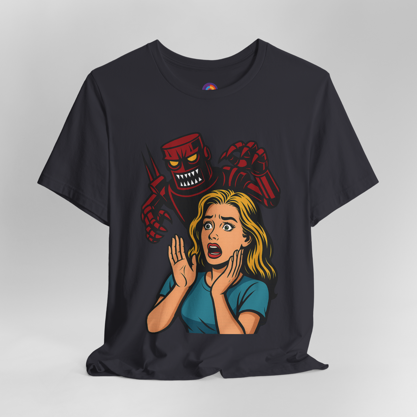 Robot T-Shirt – Vintage Sci-Fi Comic Art