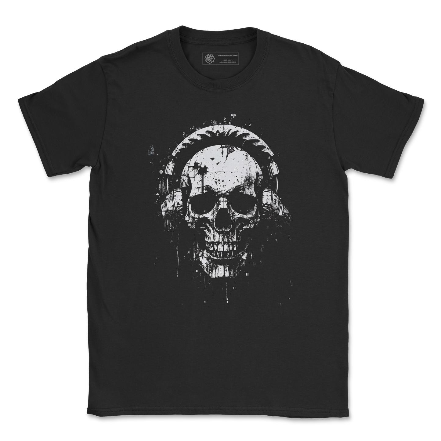 Dead Beats - Skull With Headphones T-Shirt