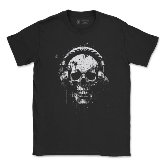 Dead Beats - Skull With Headphones T-Shirt