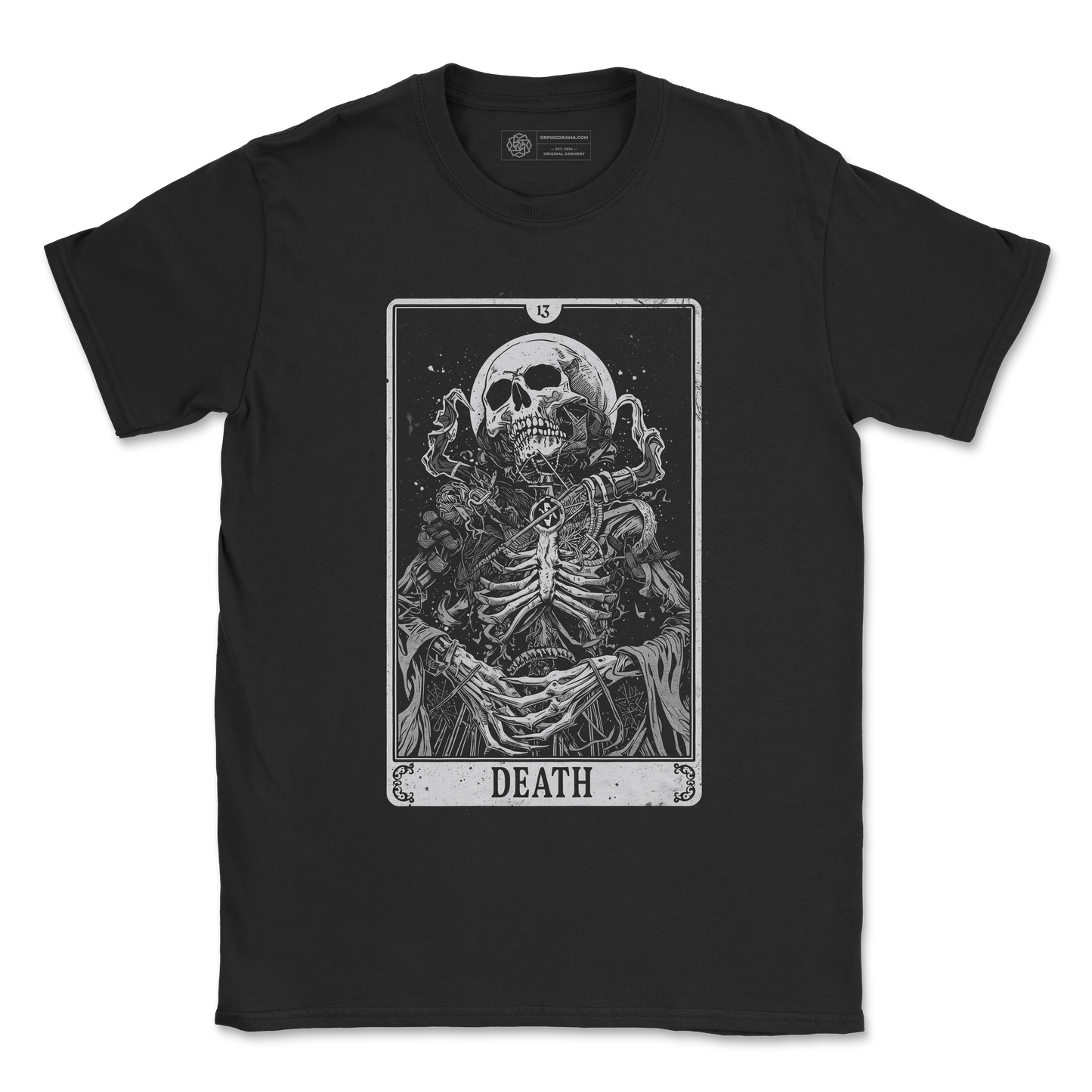 Death Tarot Card T-Shirt