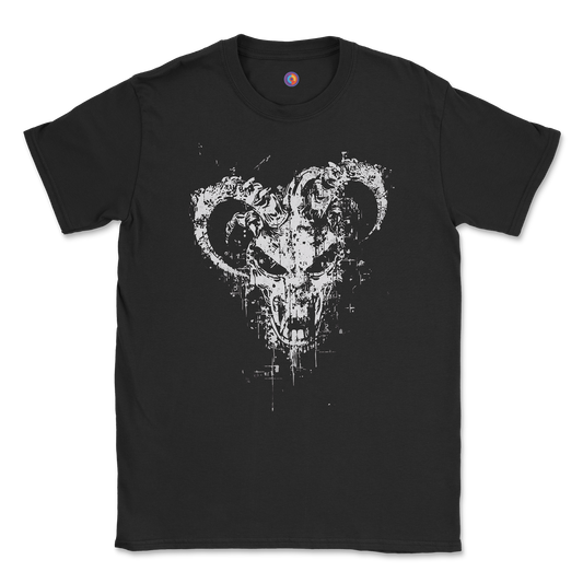 Demon Skull – Dark Aesthetic Horror T-Shirt