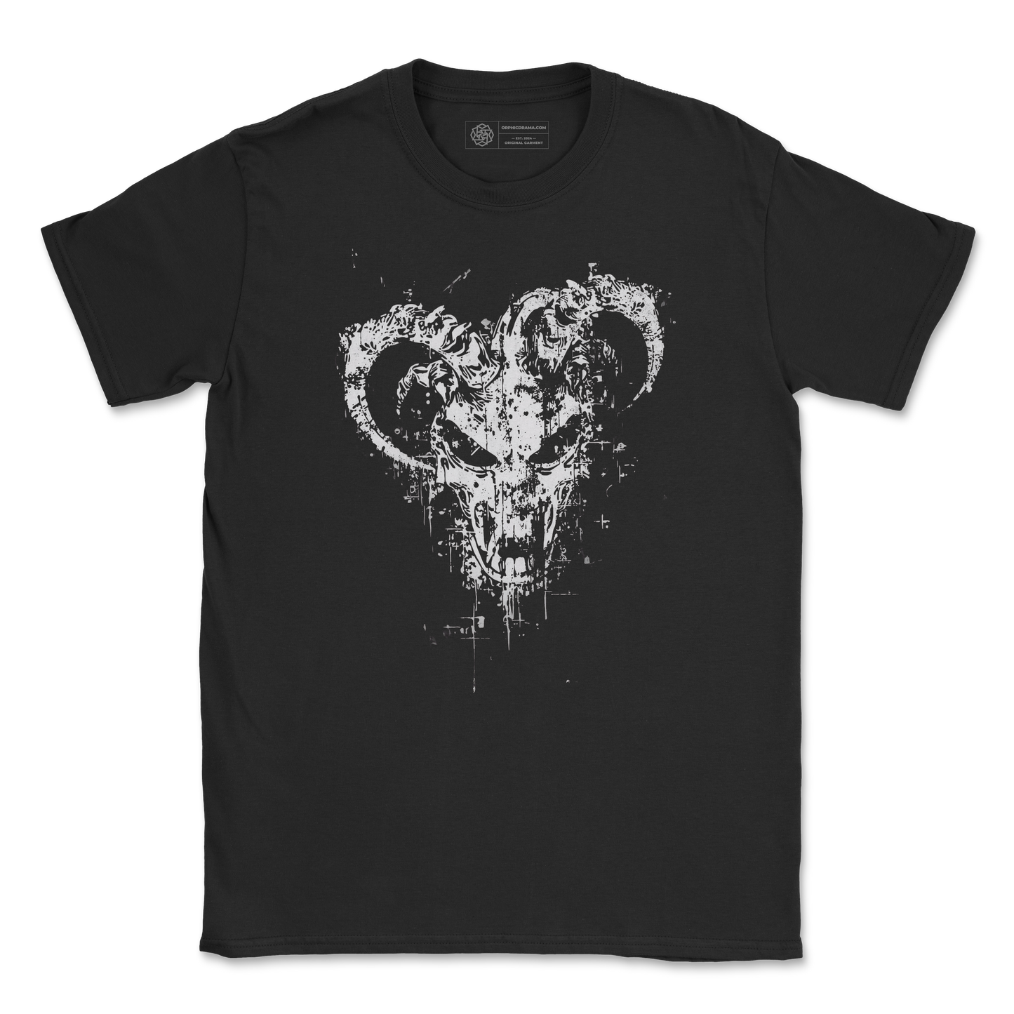 Demon Skull – Dark Aesthetic Horror T-Shirt