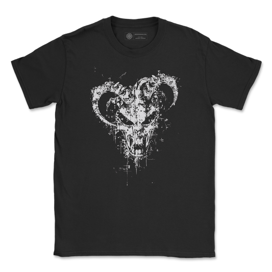 Demon Skull – Dark Aesthetic Horror T-Shirt