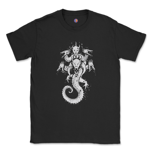 Dragon Demon T-Shirt – Gothic Mythical Creature