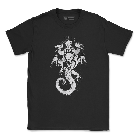 Dragon Demon T-Shirt – Gothic Mythical Creature