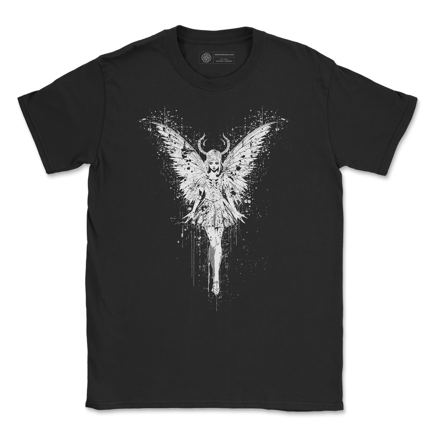 Grunge Fairy T-Shirt - Dark Fantasy Graphic Tee