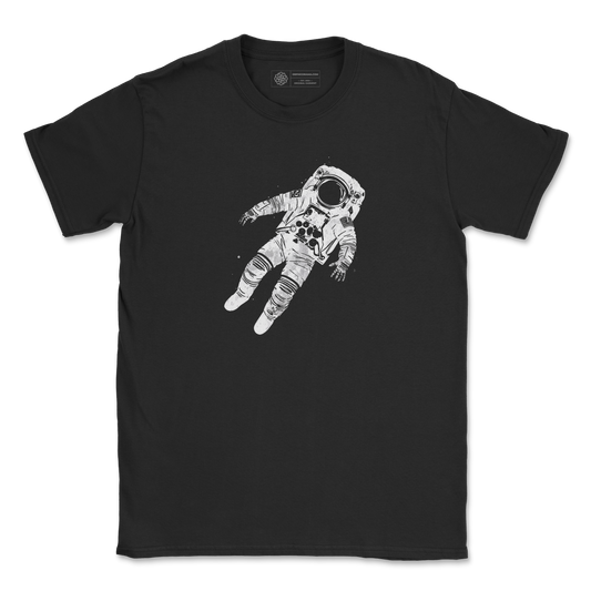 Floating Astronaut T-Shirt - Vintage Space Graphic Tee