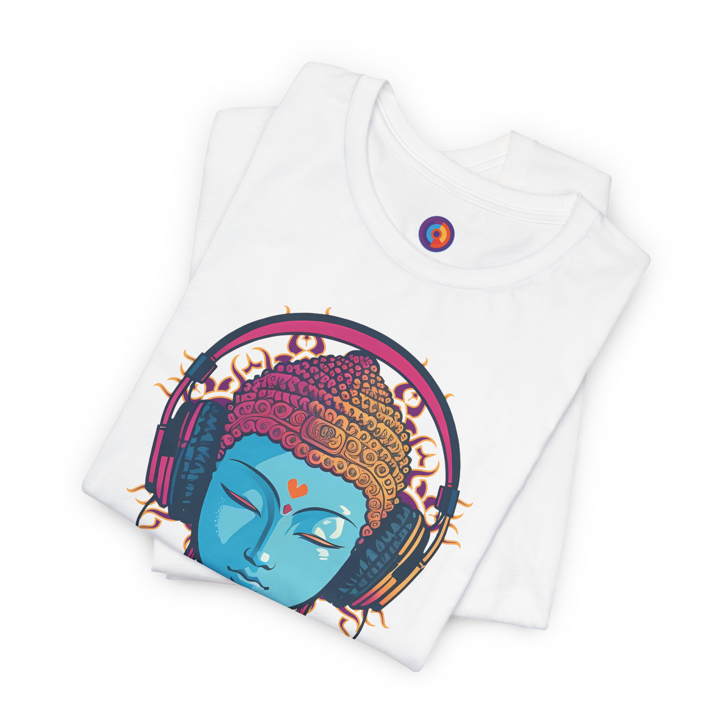 Zen Beats - Buddha Headphones T-Shirt