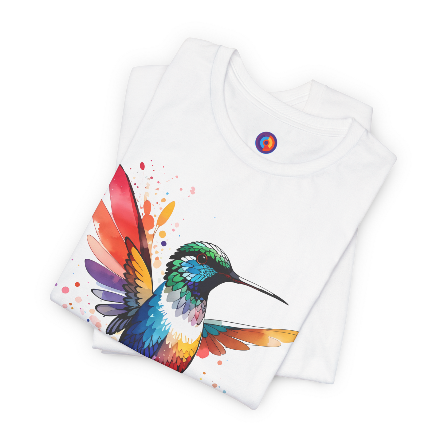 Watercolor Flight - Hummingbird T-Shirt