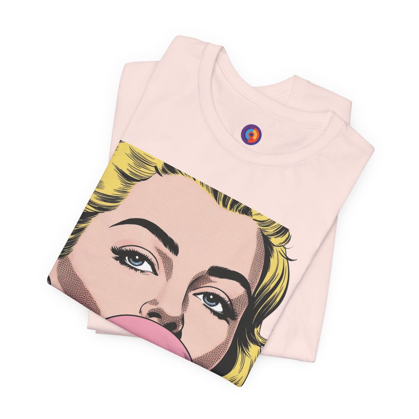 Bubblegum Girl – Pop Art T-Shirt