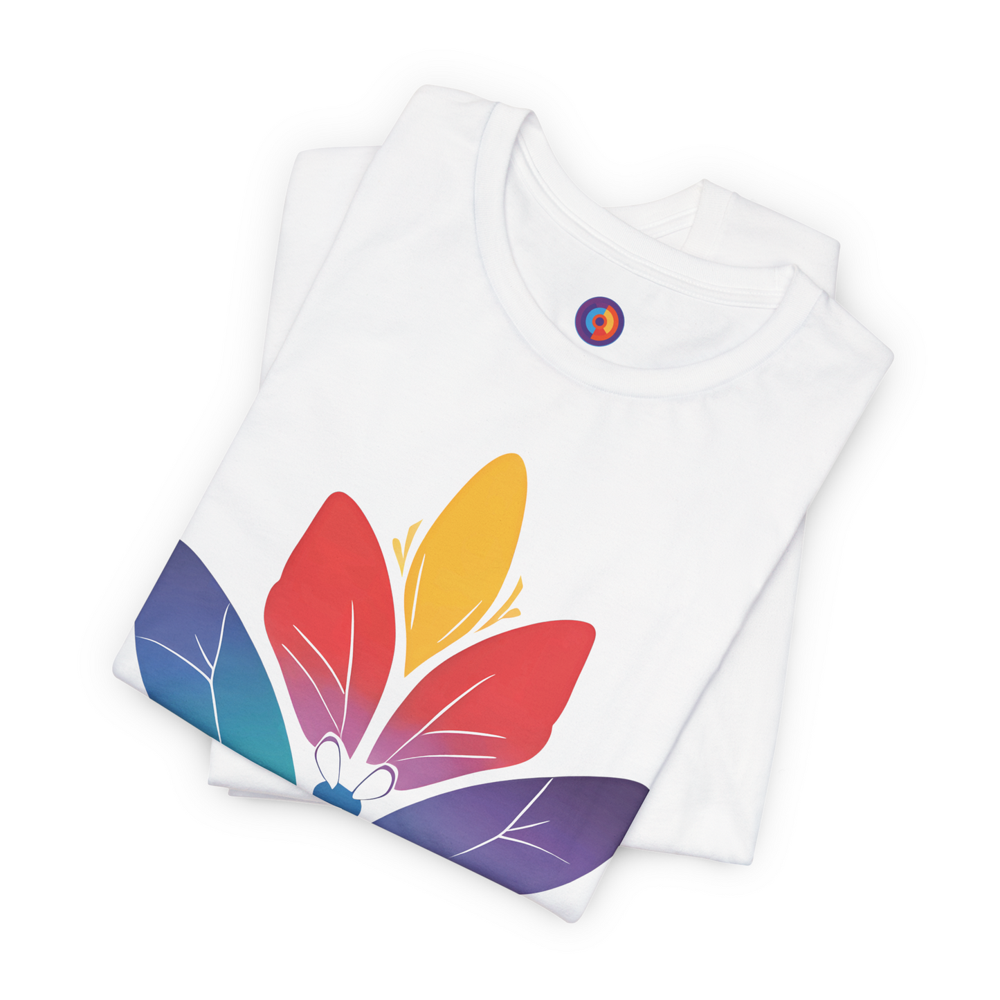 Chroma Harmony - Butterfly T-Shirt