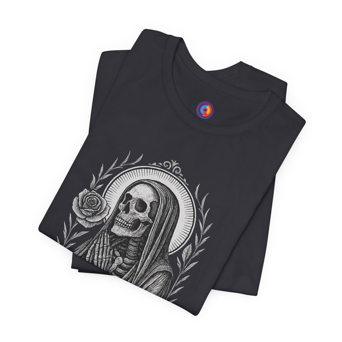 Gothic Saint Skeleton T-Shirt