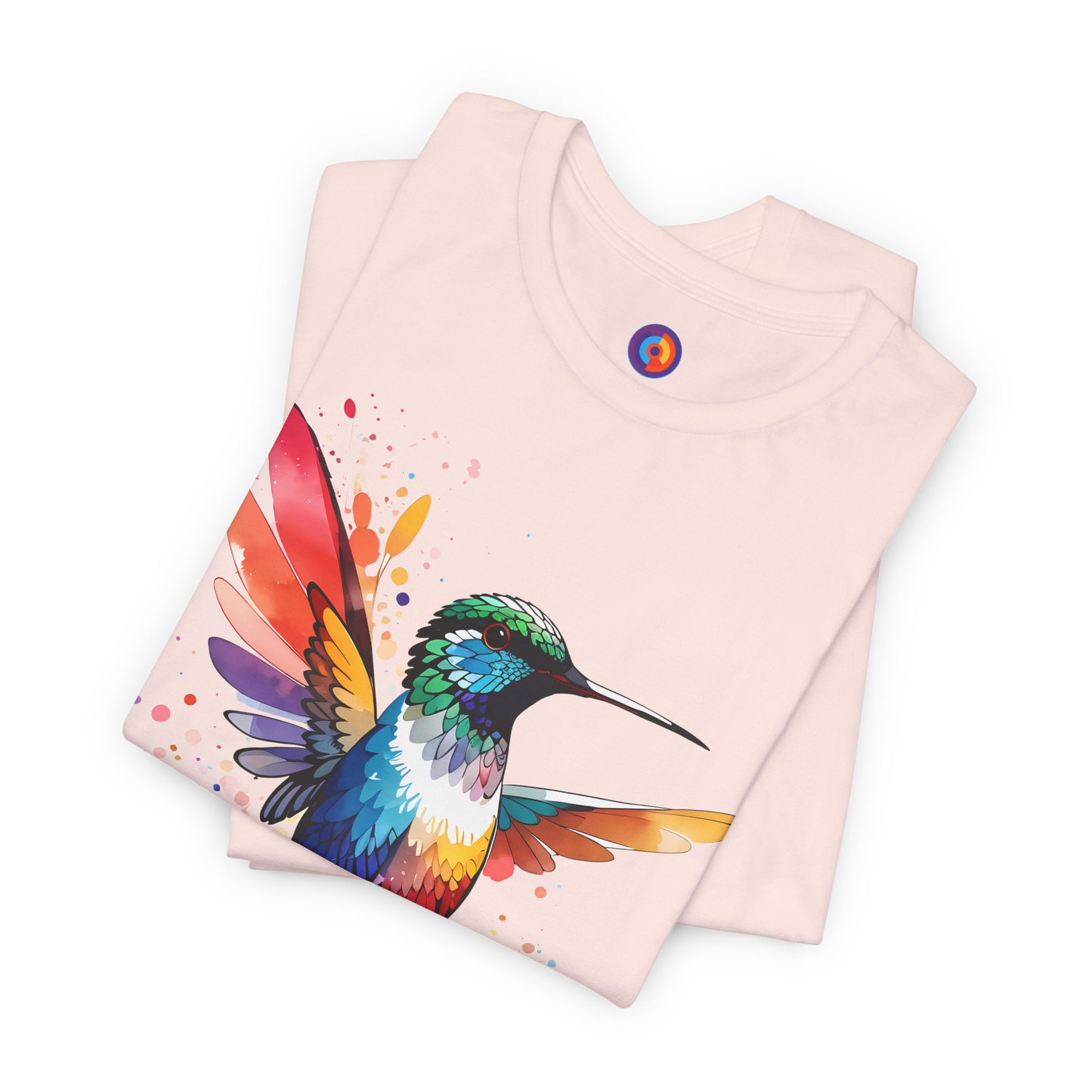 Watercolor Flight - Hummingbird T-Shirt
