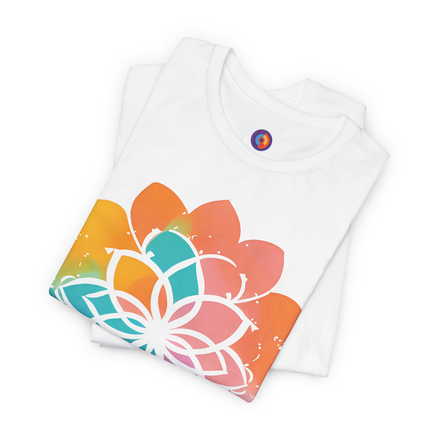 Harmony Petals - Mandala T-Shirt