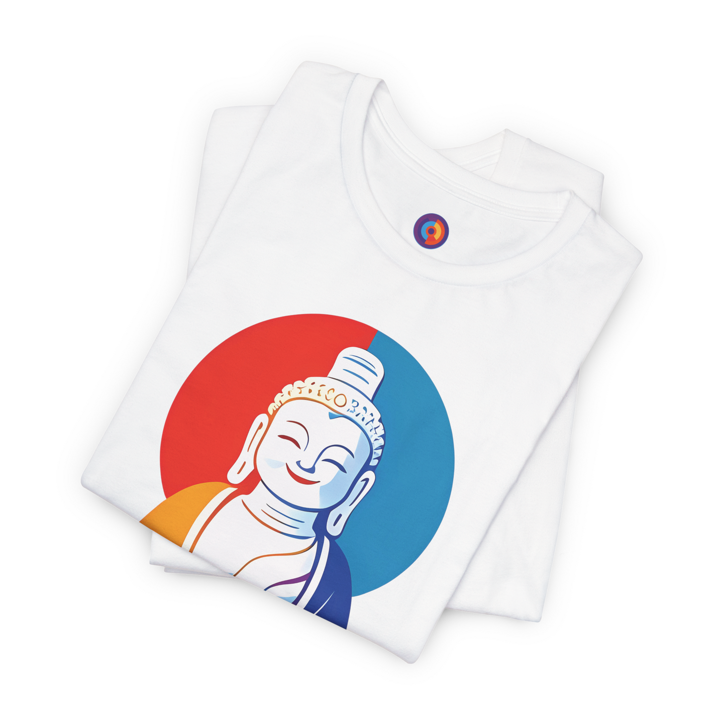 Joyful Buddha - Meditating Buddha T-Shirt