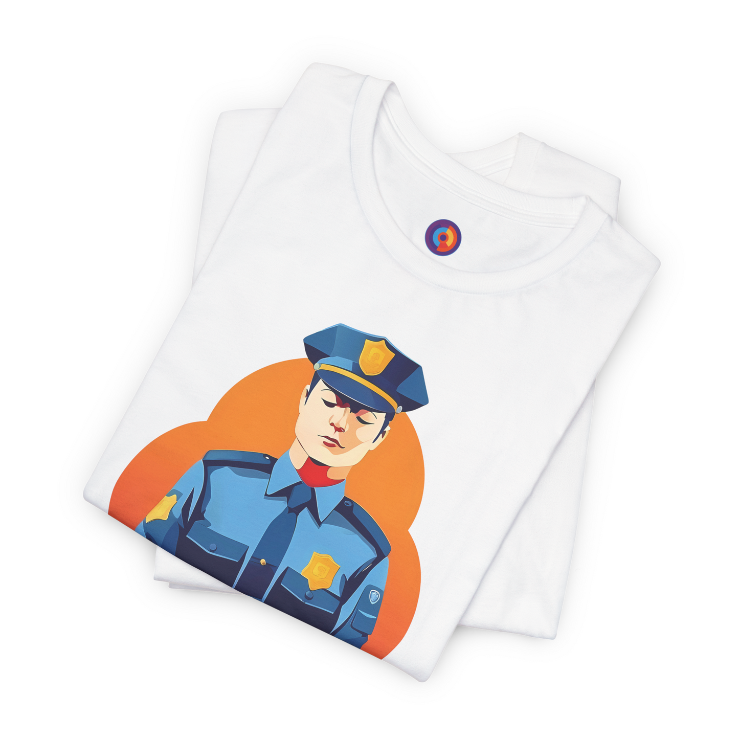 Peaceful Patrolman - Meditating Cop T-Shirt