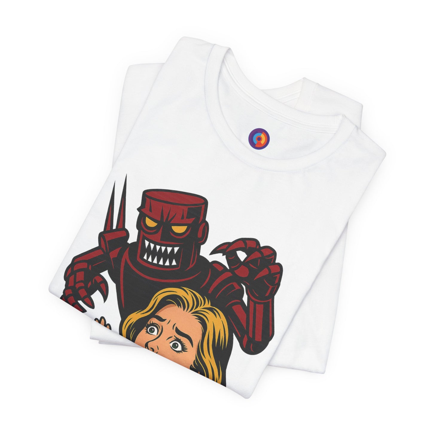 Robot T-Shirt – Vintage Sci-Fi Comic Art