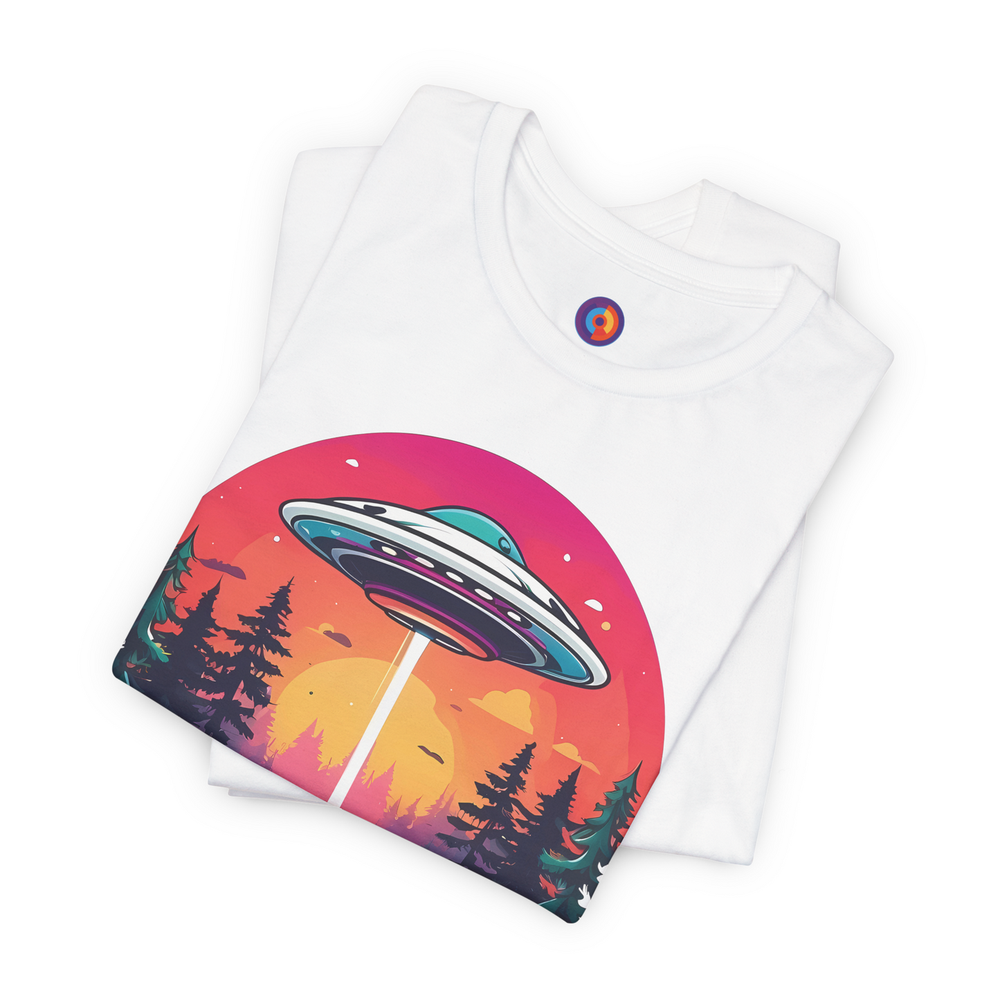 Cosmic Woodland - UFO T-Shirt