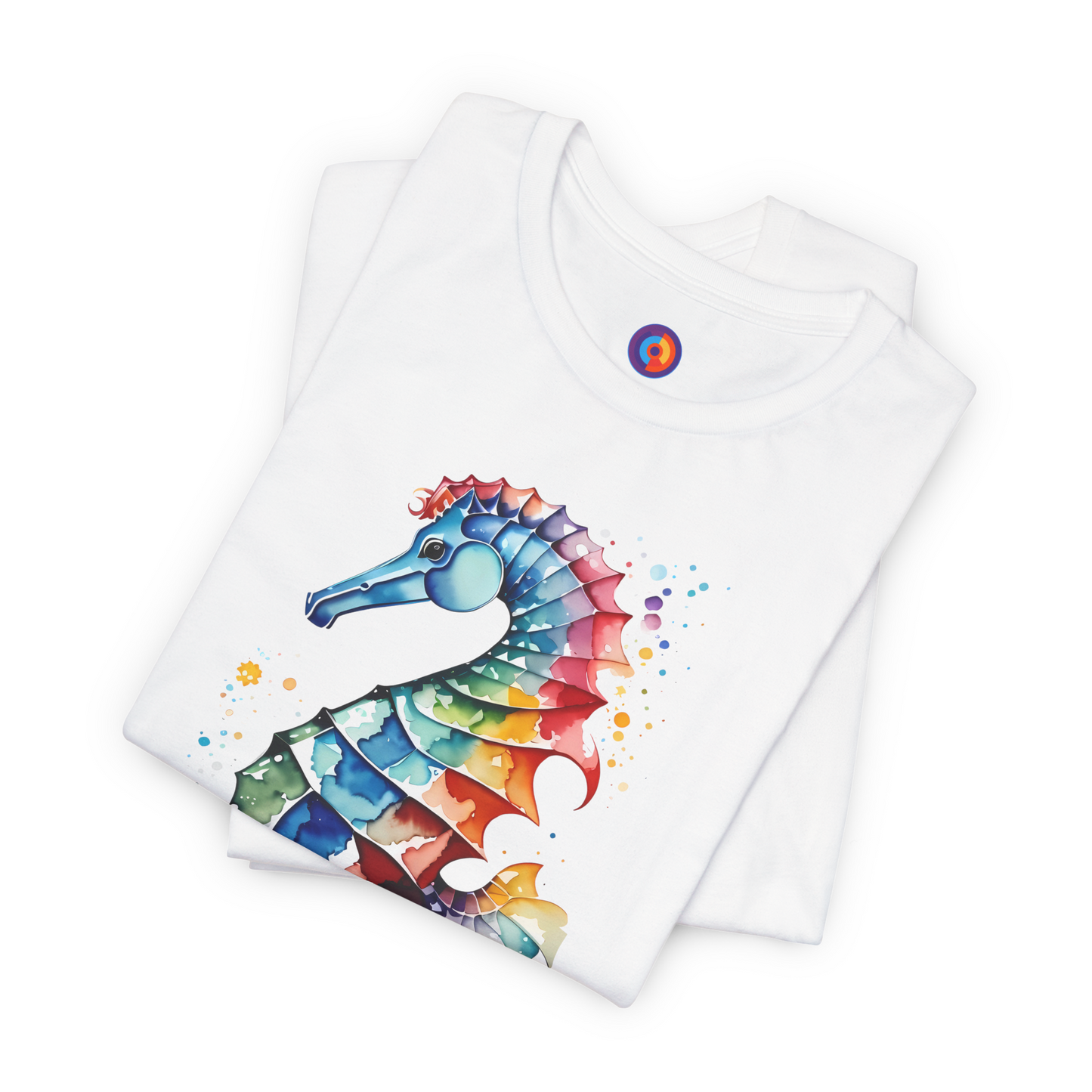 Pastel Marine Horse - Seahorse T-Shirt